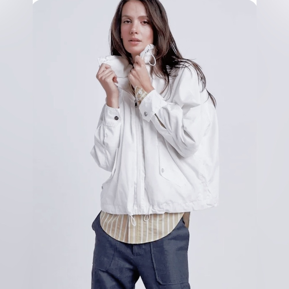 Banana Republic Hooded Hidden Parka Jacket XS